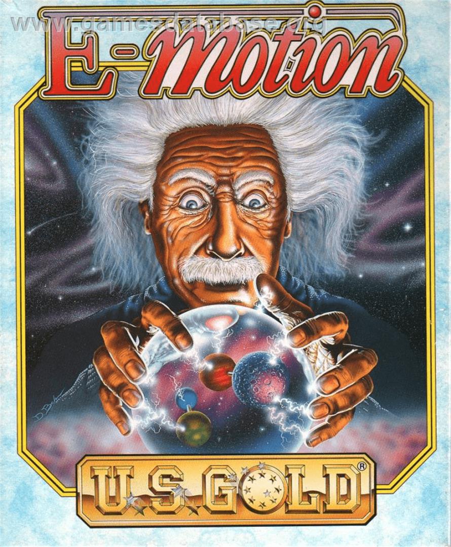 E-Motion - Commodore Amiga - Artwork - Box