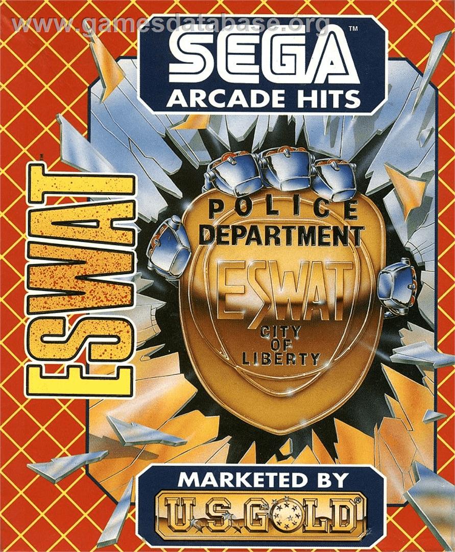 ESWAT - Commodore Amiga - Artwork - Box