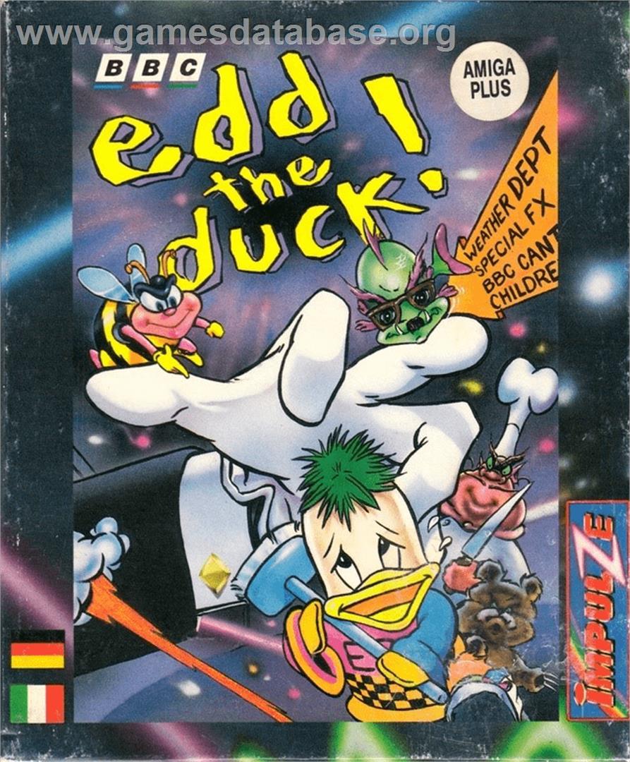 Edd The Duck! - Commodore Amiga - Artwork - Box