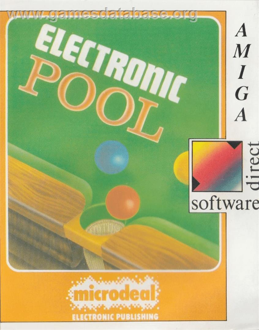 Electronic Pool - Commodore Amiga - Artwork - Box
