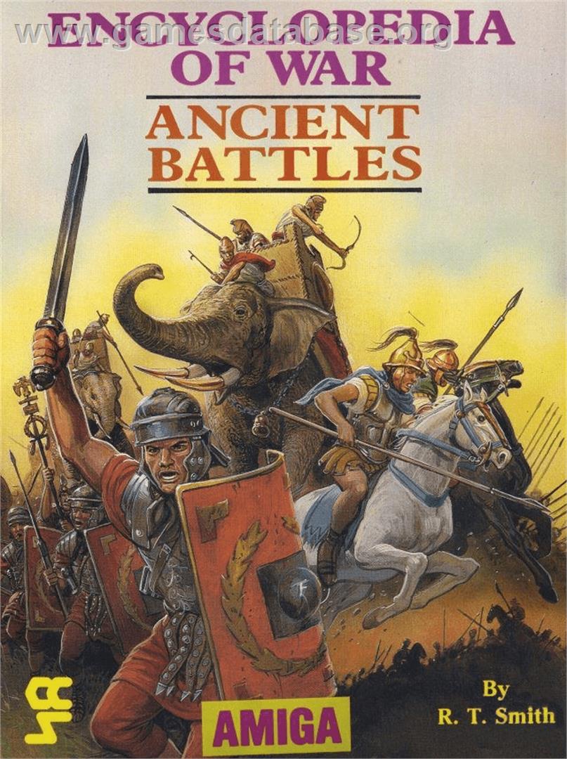 Encyclopedia of War: Ancient Battles - Commodore Amiga - Artwork - Box