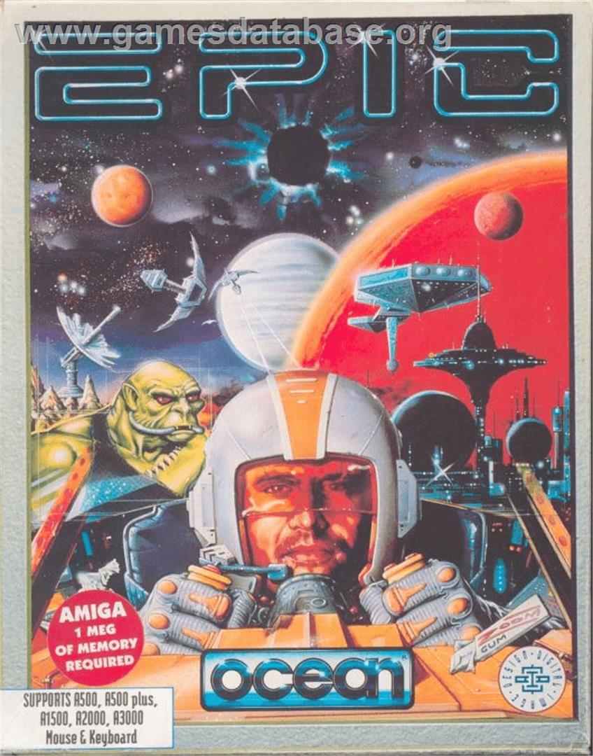 Epic - Commodore Amiga - Artwork - Box