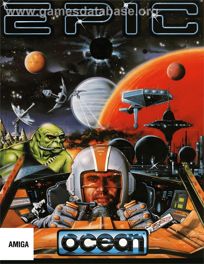 Epic - Commodore Amiga - Artwork - Box