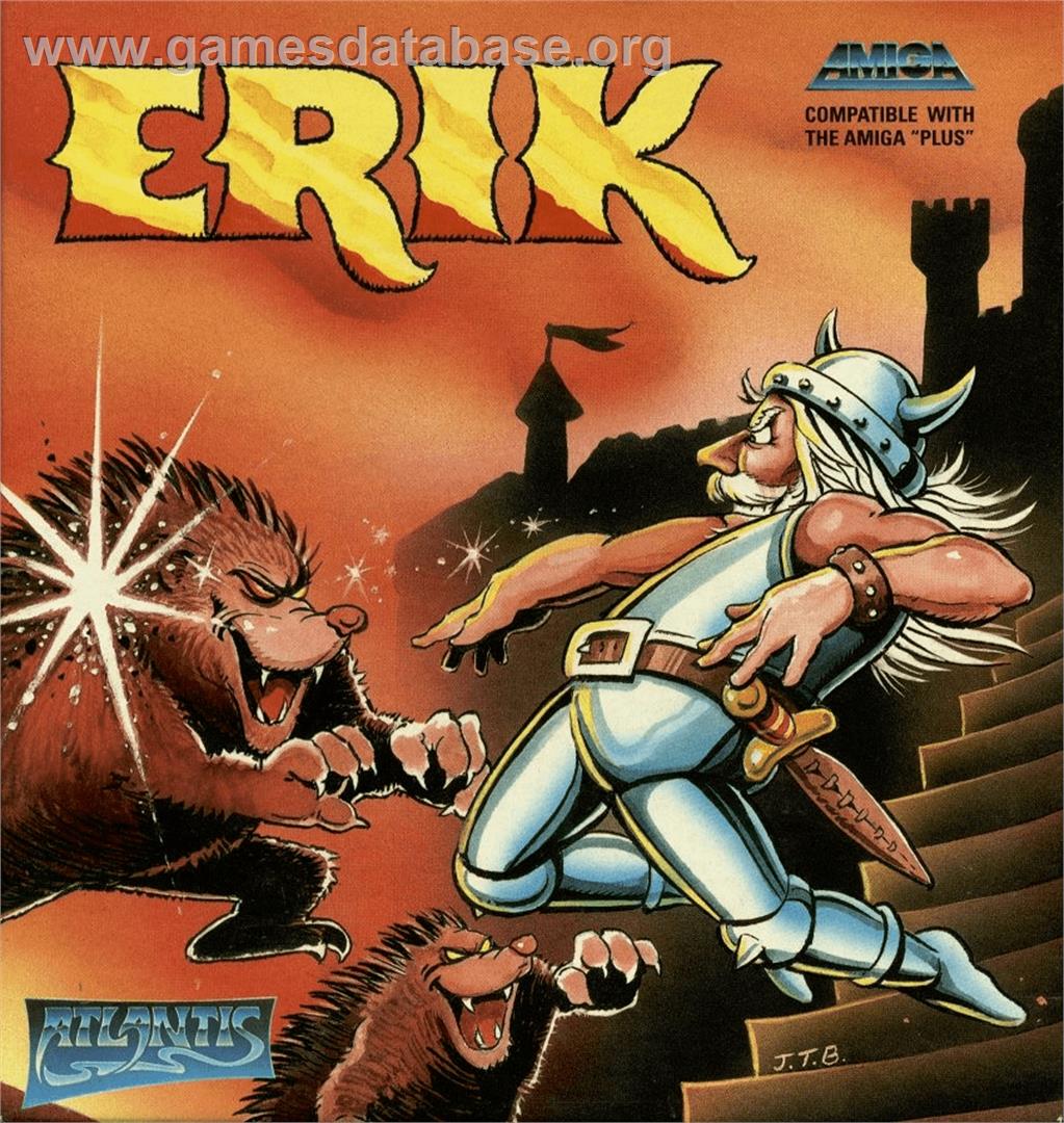 Erik - Commodore Amiga - Artwork - Box