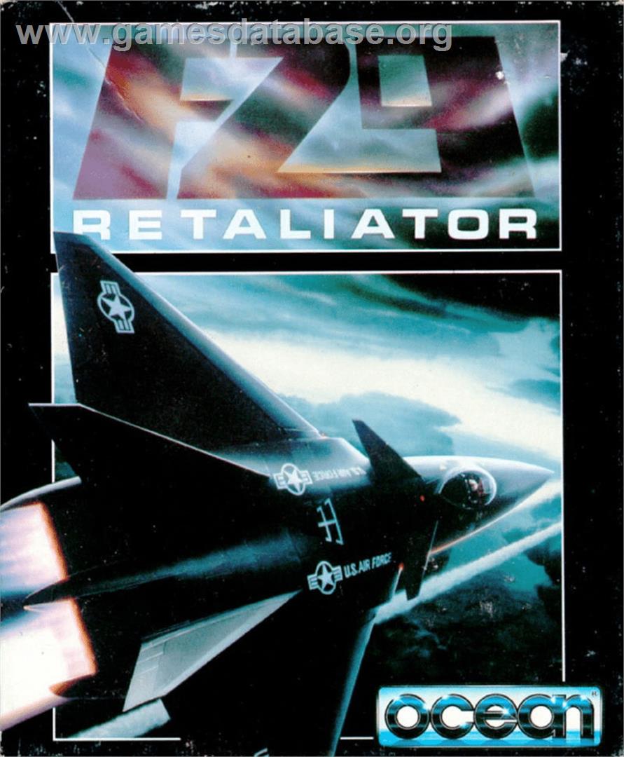 F29 Retaliator - Commodore Amiga - Artwork - Box