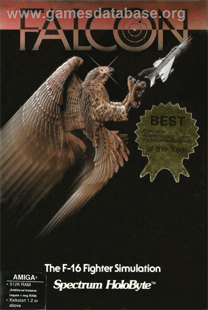 Falcon - Commodore Amiga - Artwork - Box