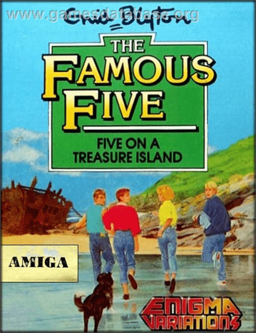 Famous Five: Five on a Treasure Island - Commodore Amiga - Artwork - Box