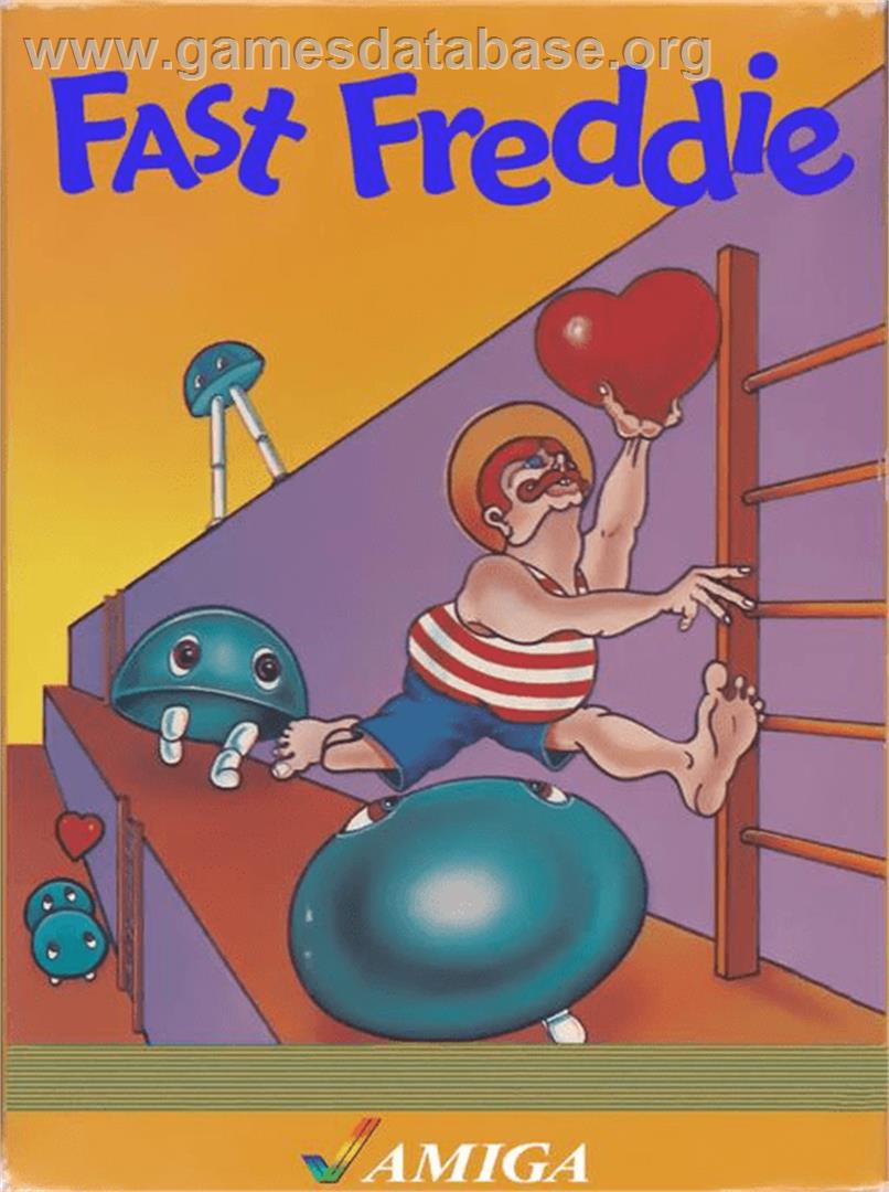 Fast Freddie - Commodore Amiga - Artwork - Box