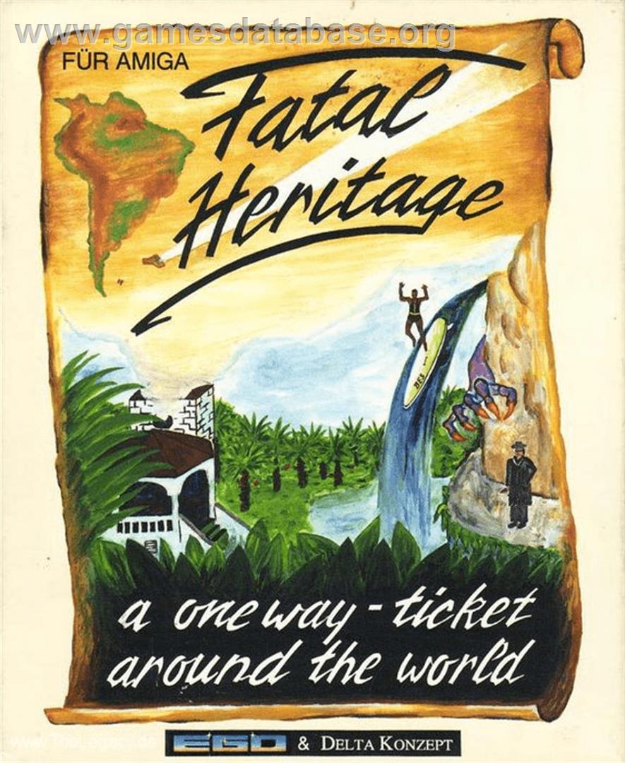 Fatal Heritage - Commodore Amiga - Artwork - Box