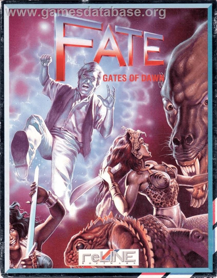 Fate - Gates Of Dawn - Commodore Amiga - Artwork - Box