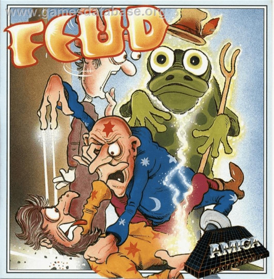 Feud - Commodore Amiga - Artwork - Box