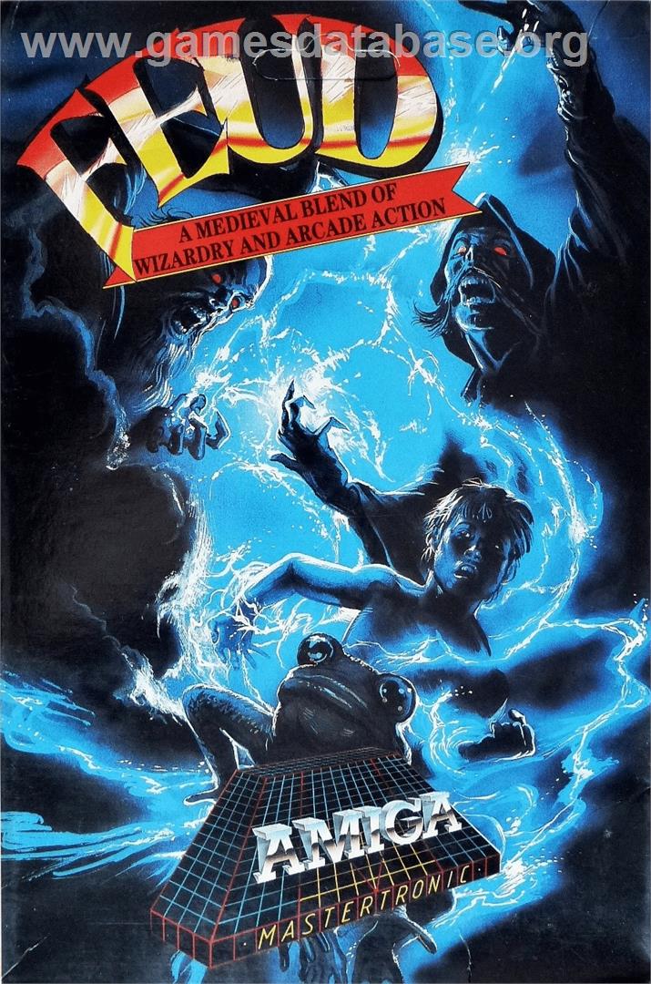 Feud - Commodore Amiga - Artwork - Box