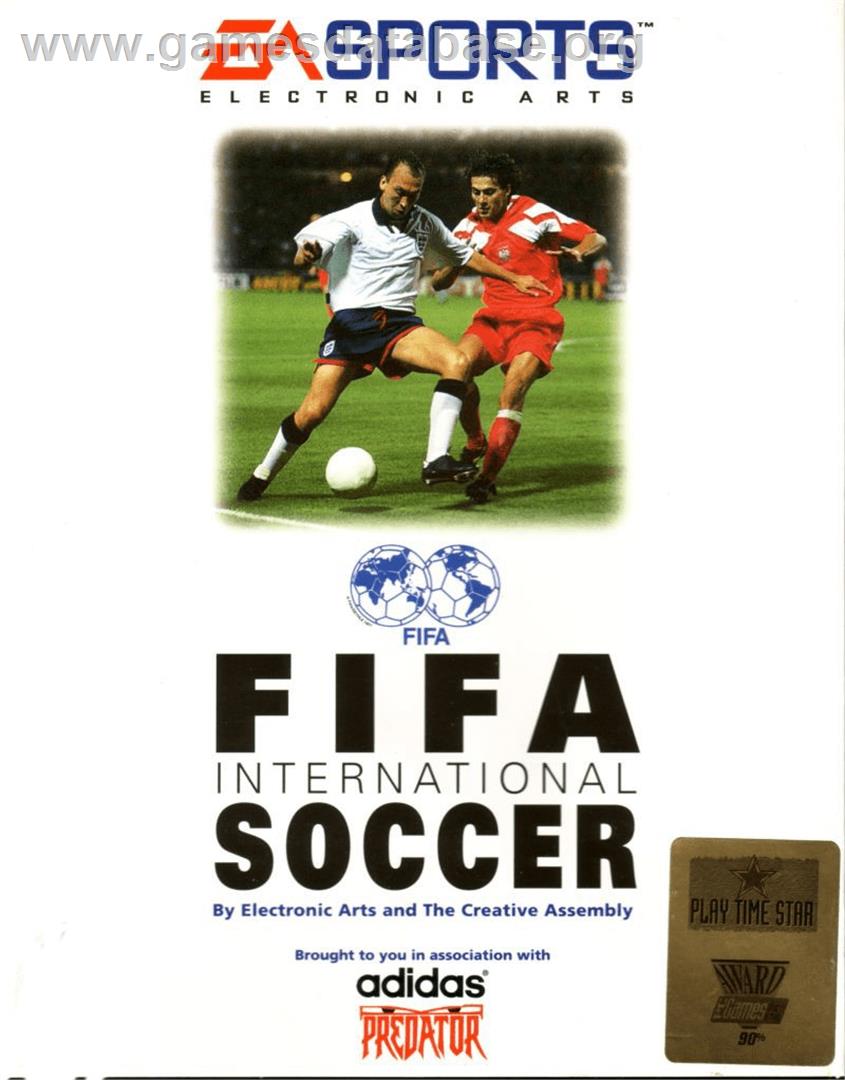 Fifa International Soccer - Commodore Amiga - Artwork - Box