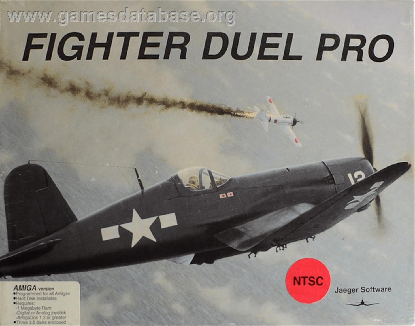 Fighter Duel Pro - Commodore Amiga - Artwork - Box