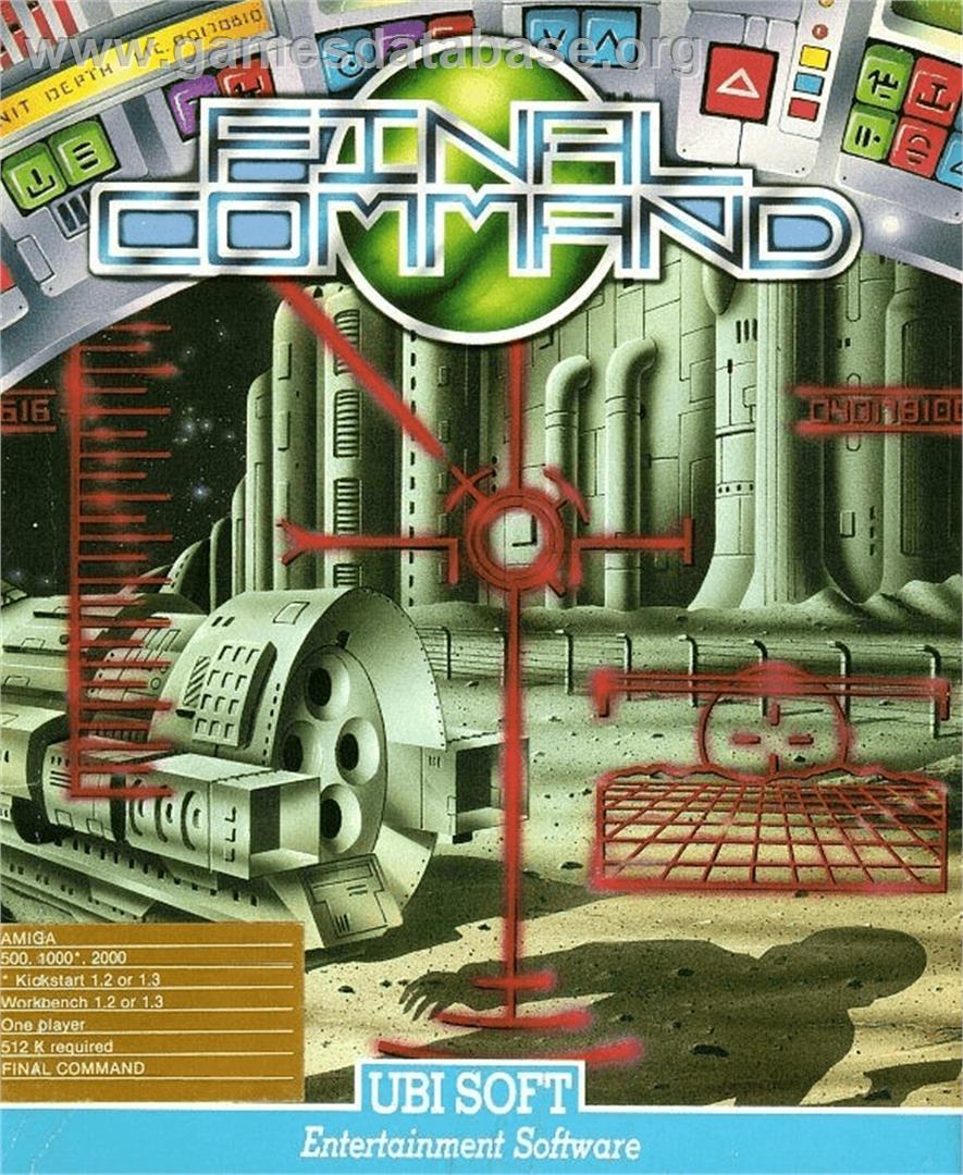 Final Command - Commodore Amiga - Artwork - Box