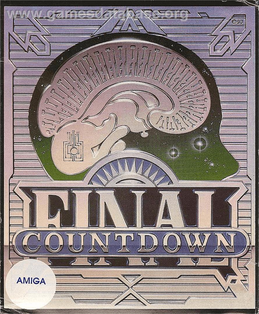 Final Countdown - Commodore Amiga - Artwork - Box