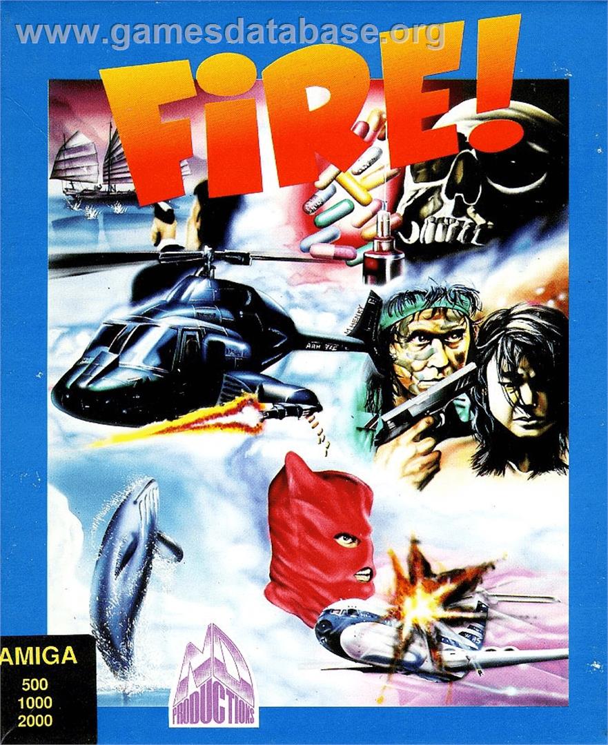 Fire! - Commodore Amiga - Artwork - Box