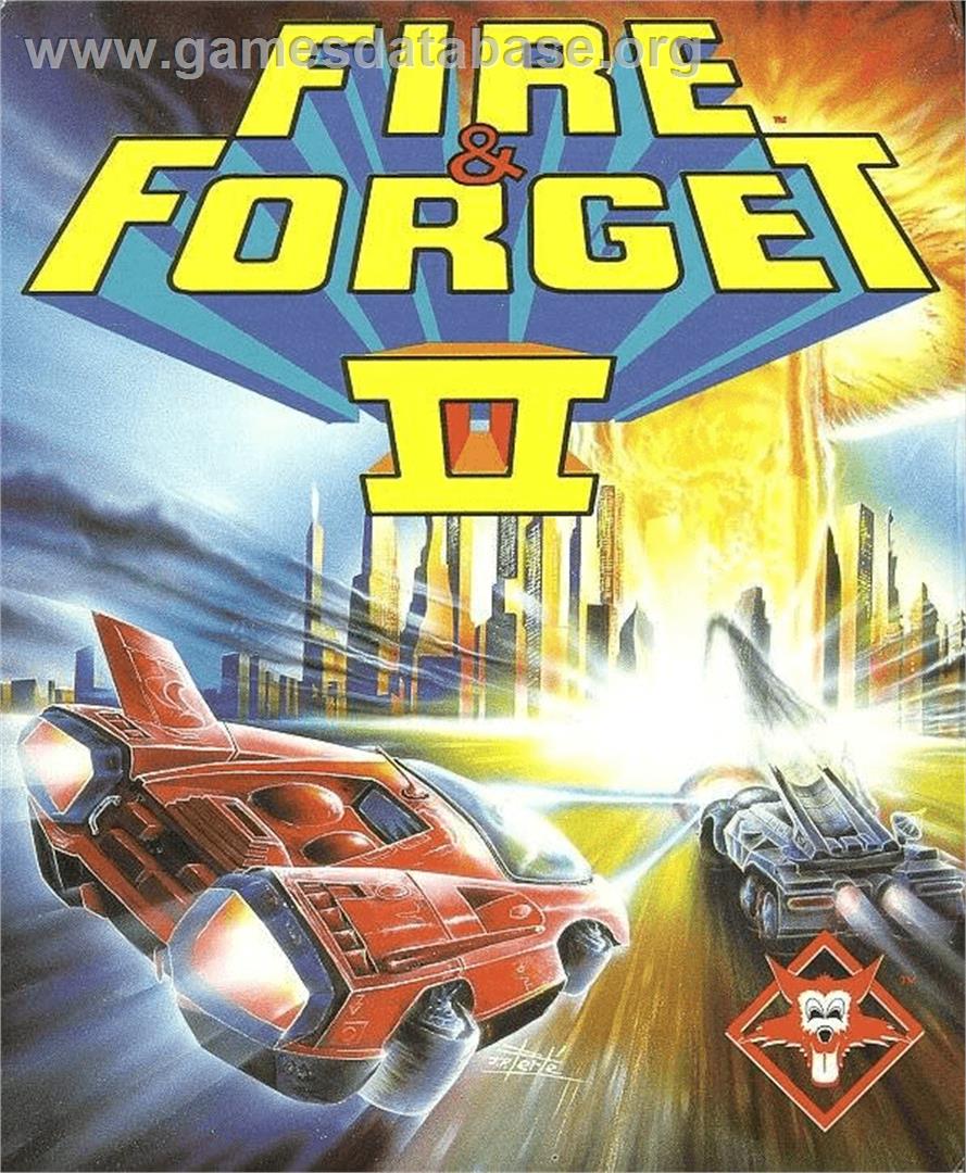 Fire And Forget 2 - Commodore Amiga - Artwork - Box