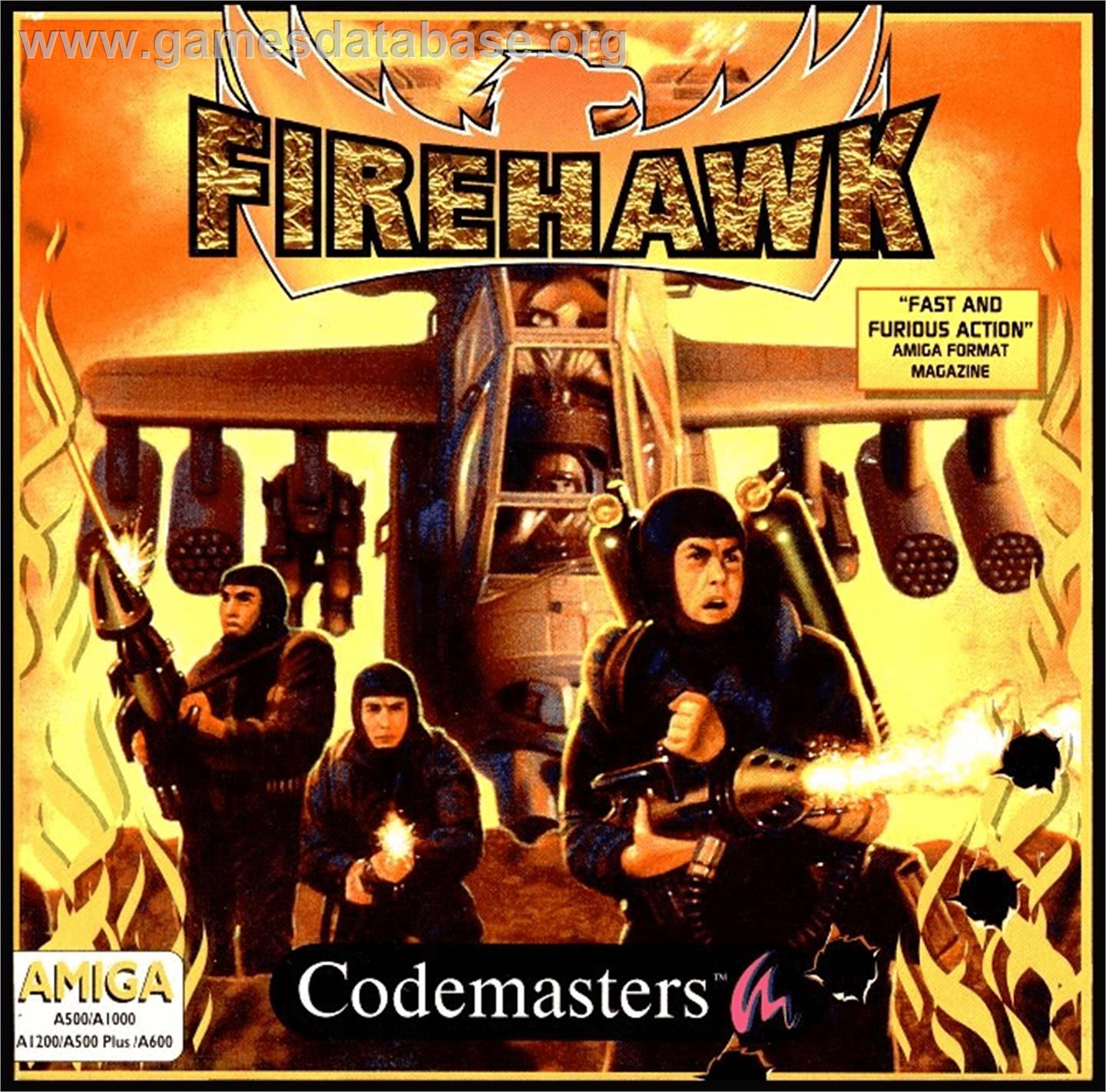 Firehawk - Commodore Amiga - Artwork - Box