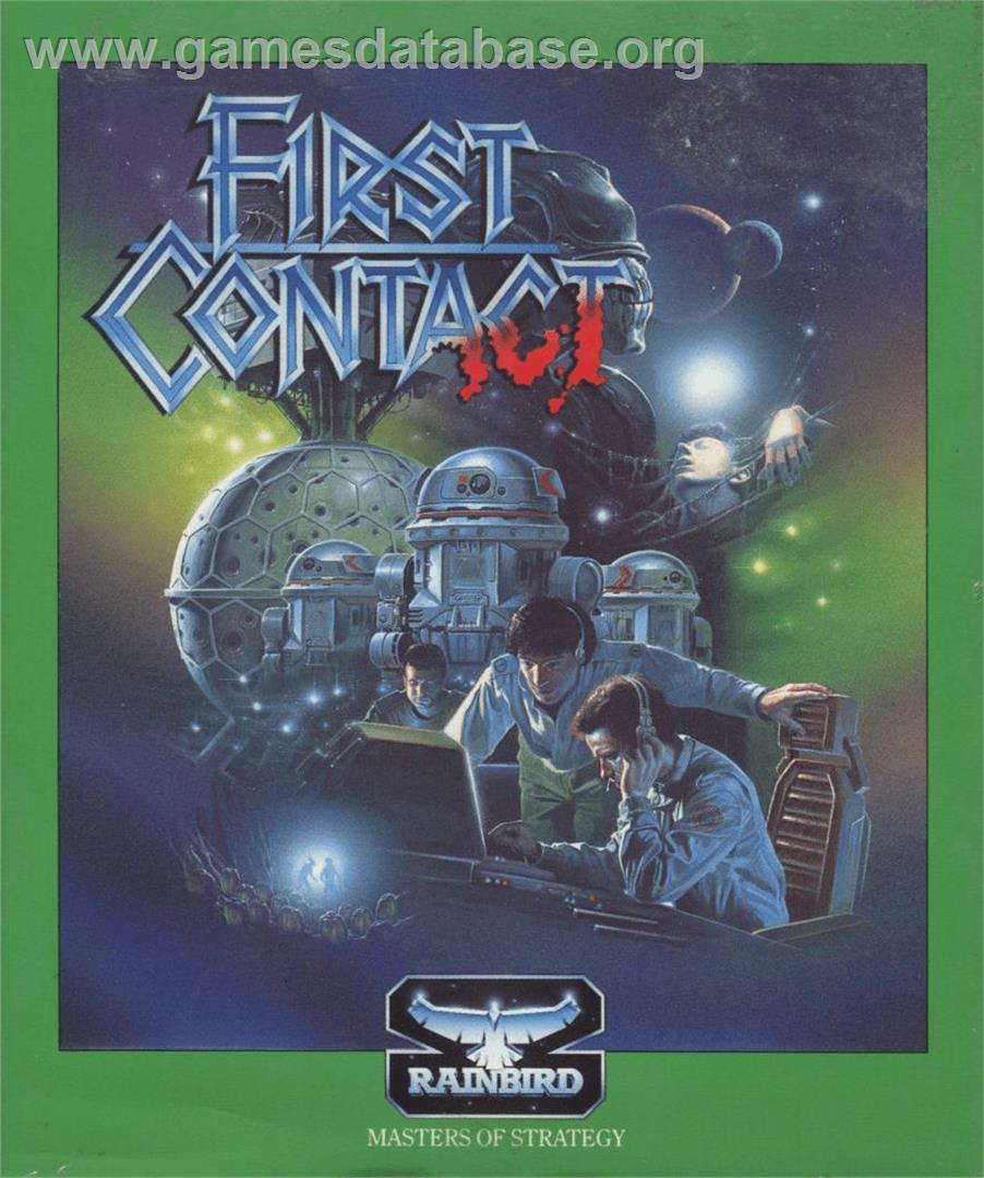 First Contact - Commodore Amiga - Artwork - Box