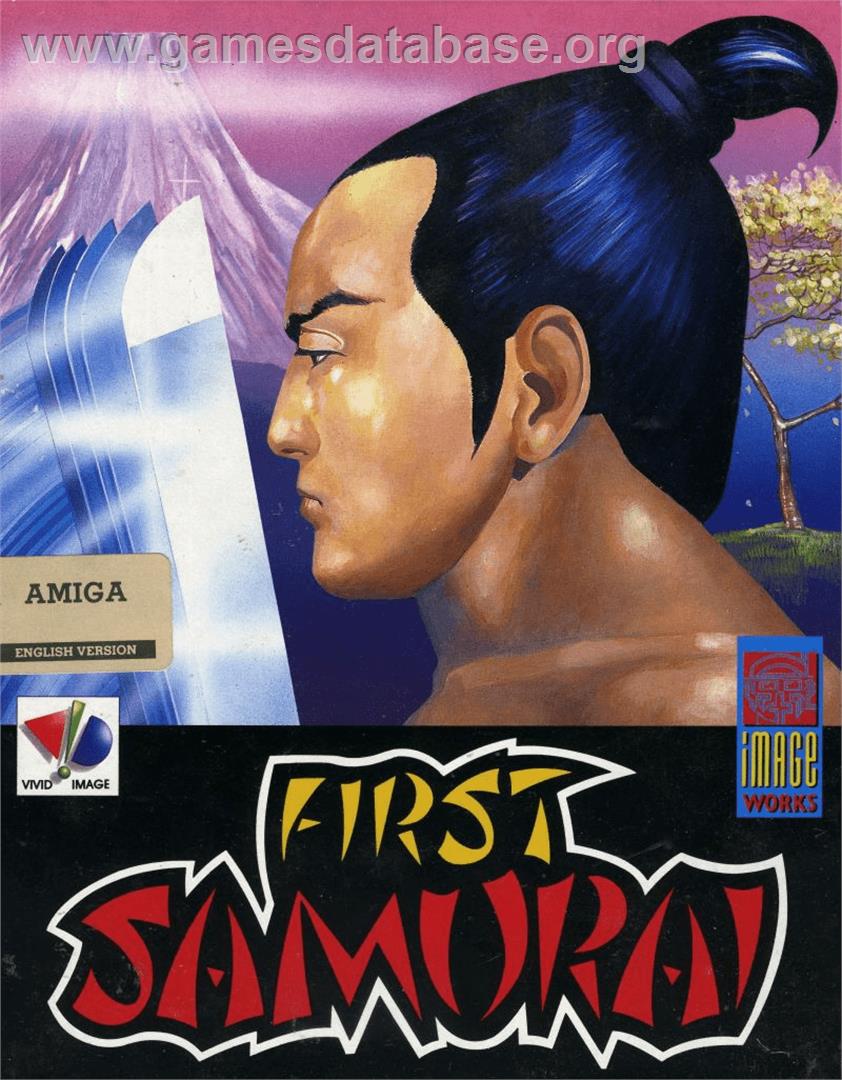 First Samurai - Commodore Amiga - Artwork - Box