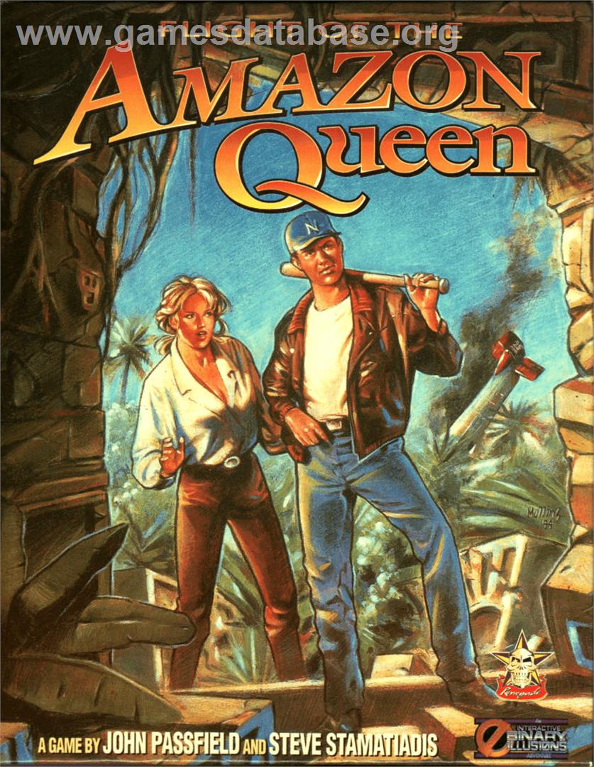 Flight Of The Amazon Queen - Commodore Amiga - Artwork - Box