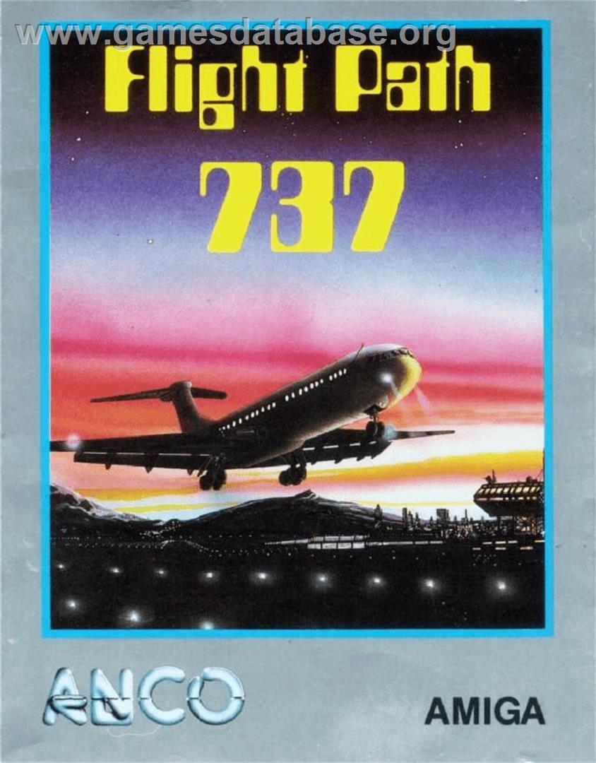 Flight Path 737 - Commodore Amiga - Artwork - Box
