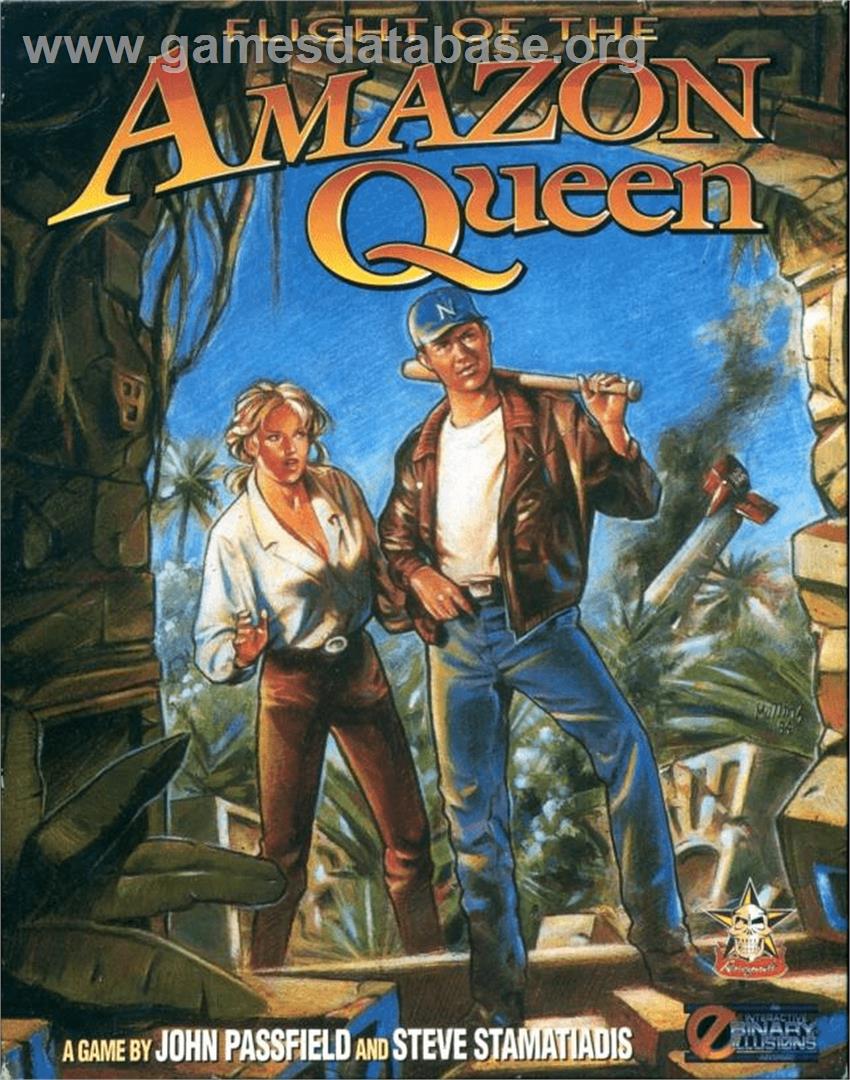Flight of the Amazon Queen - Commodore Amiga - Artwork - Box