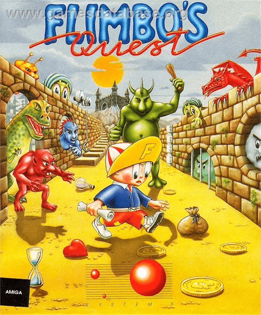 Flimbo's Quest - Commodore Amiga - Artwork - Box