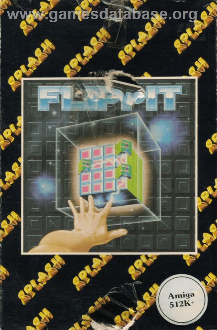 Flippit - Commodore Amiga - Artwork - Box