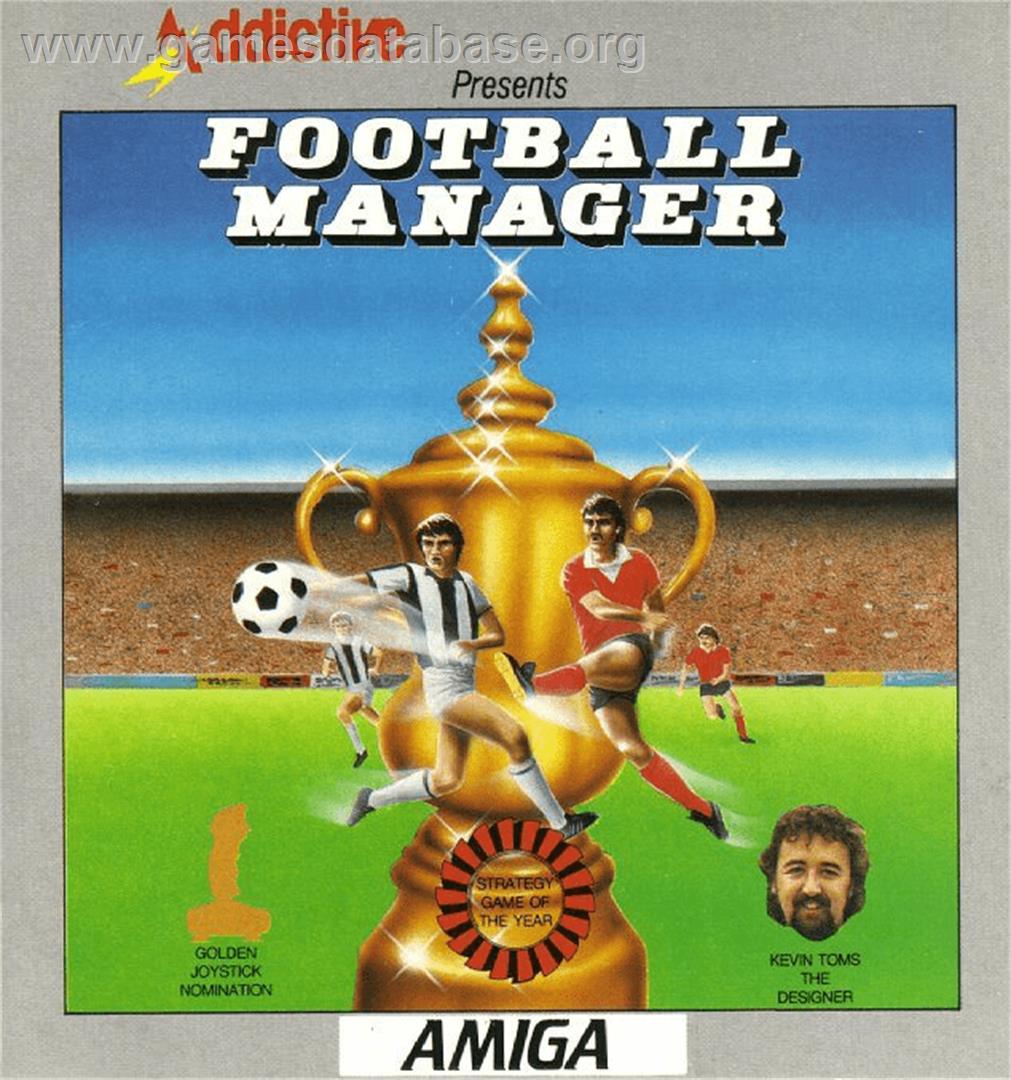 Football Manager - Commodore Amiga - Artwork - Box