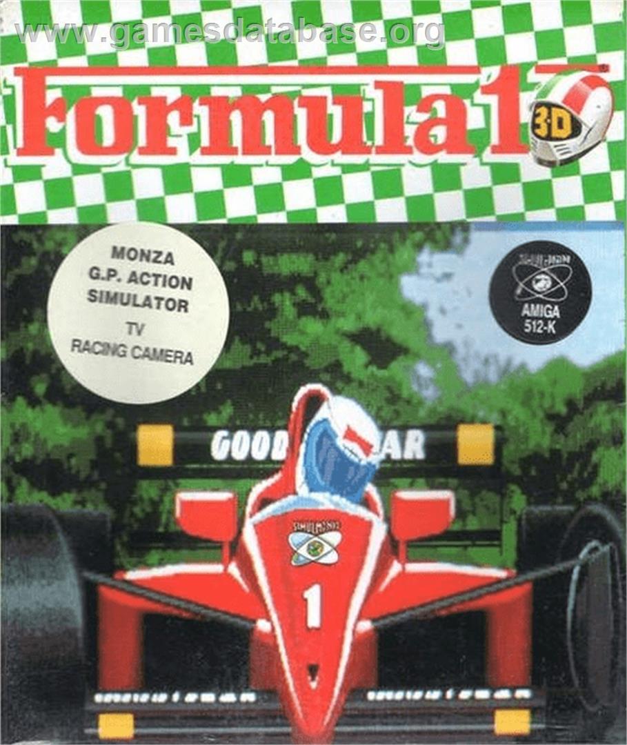 Formula 1 3d - Commodore Amiga - Artwork - Box
