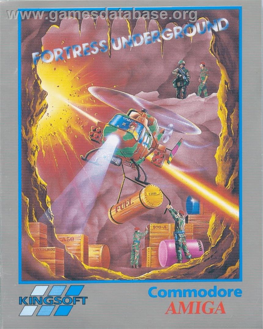 Fortress Underground - Commodore Amiga - Artwork - Box