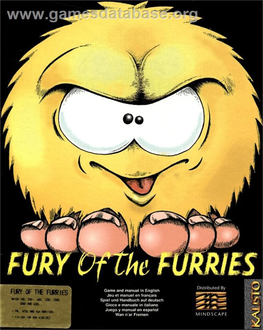 Fury of the Furries - Commodore Amiga - Artwork - Box