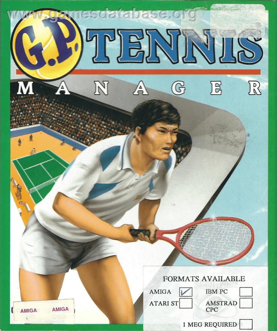 G.P. Tennis Manager - Commodore Amiga - Artwork - Box