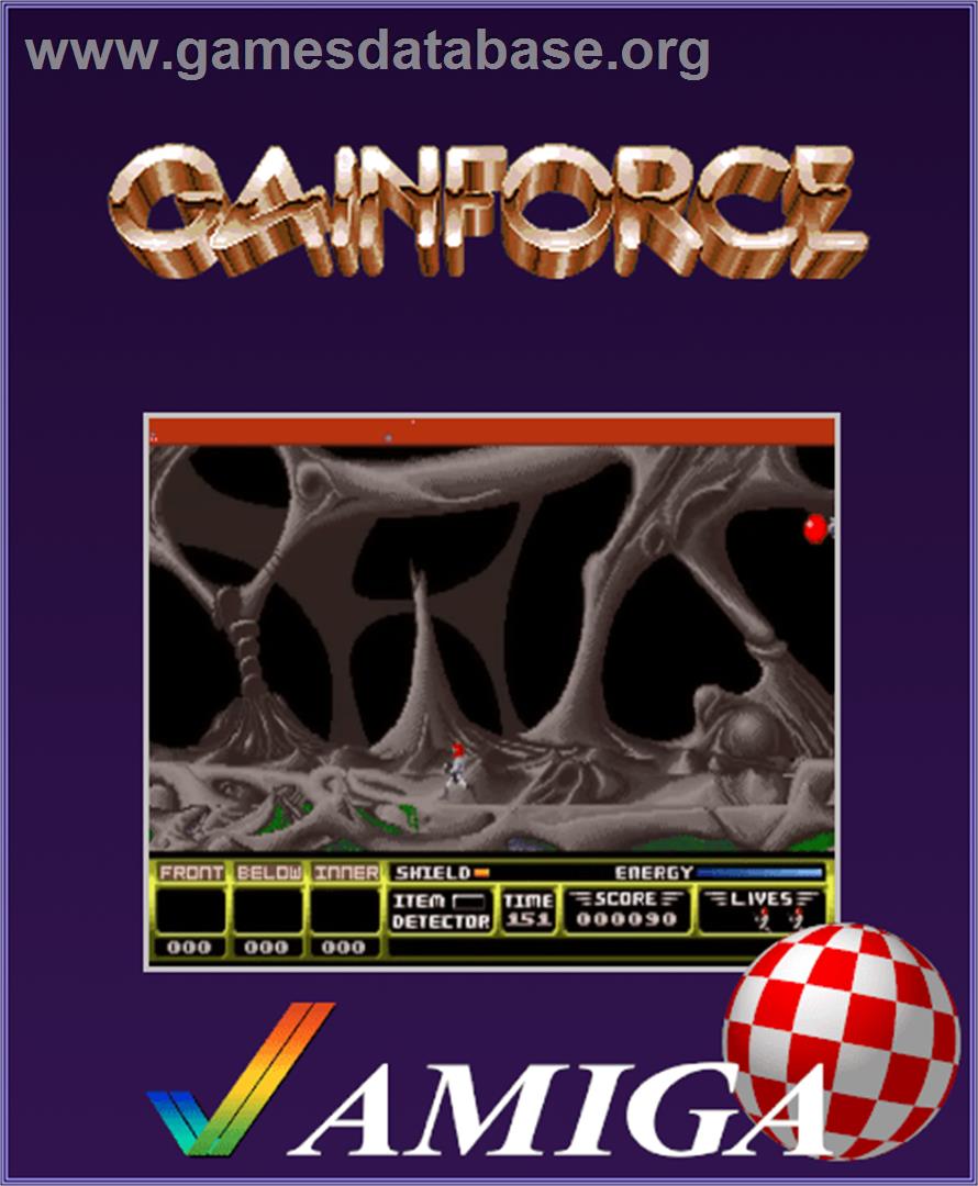 Gainforce - Commodore Amiga - Artwork - Box