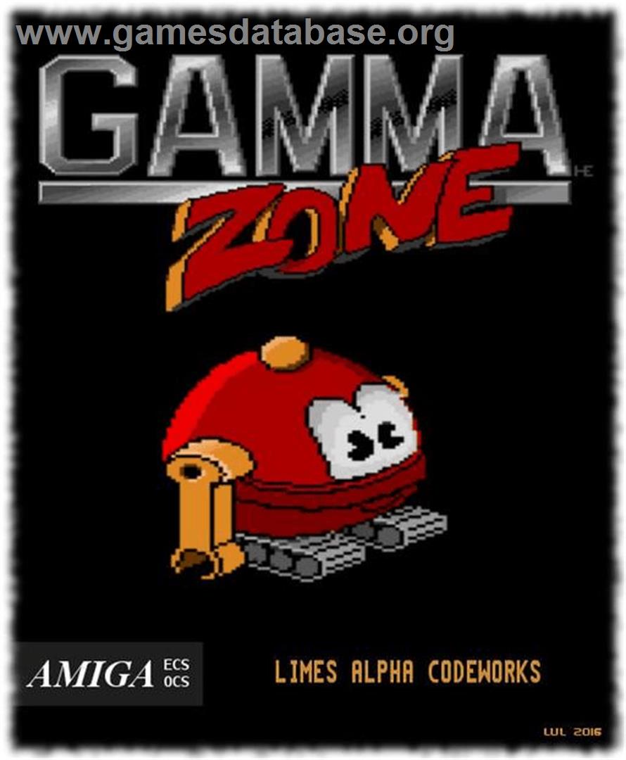 Gamma Zone - Commodore Amiga - Artwork - Box