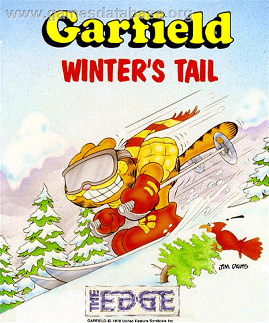Garfield: Winter's Tail - Commodore Amiga - Artwork - Box