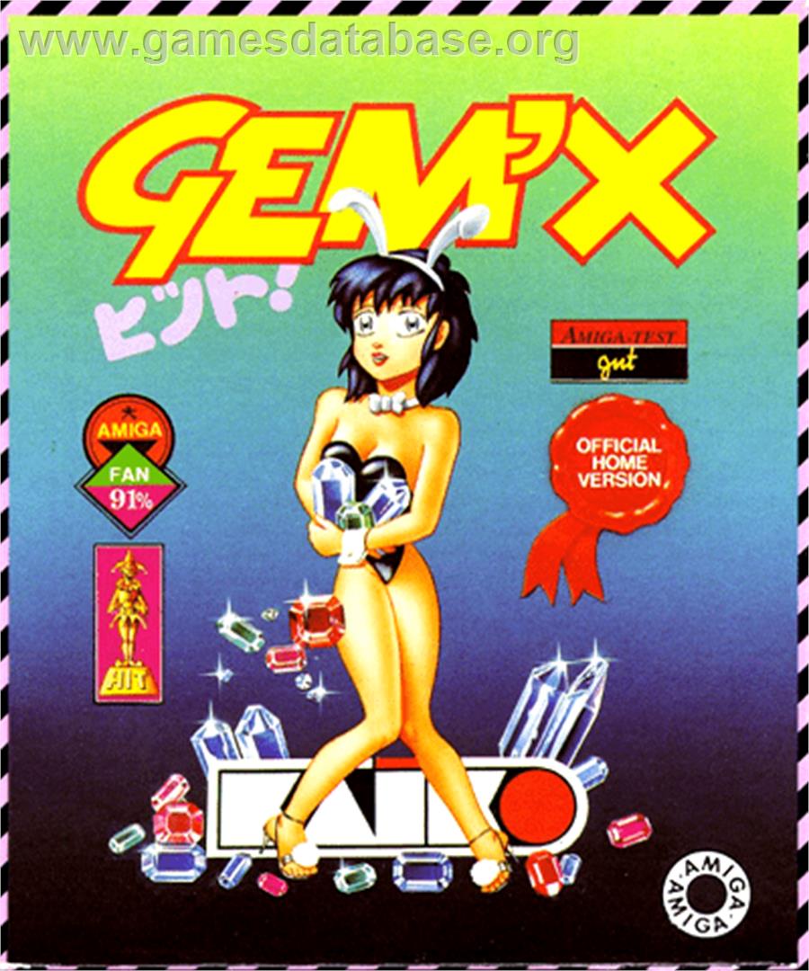 Gem'X - Commodore Amiga - Artwork - Box
