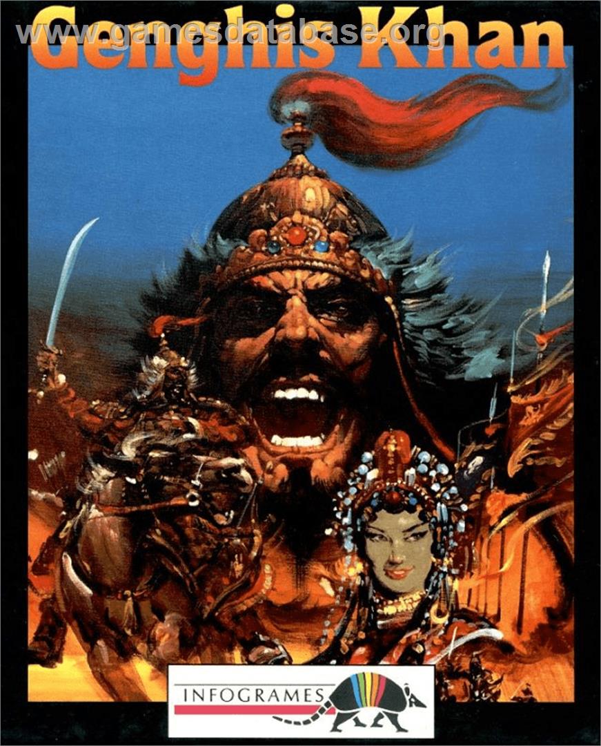Genghis Khan - Commodore Amiga - Artwork - Box