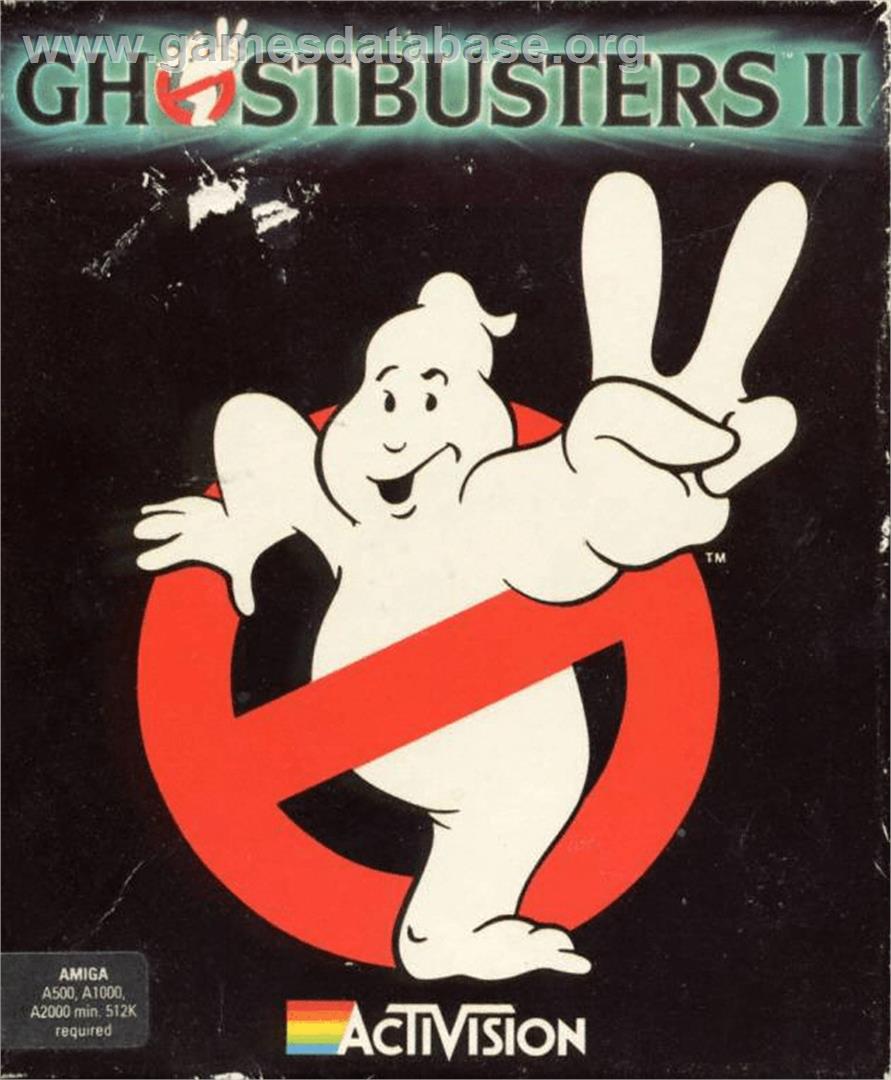 Ghostbusters 2 - Commodore Amiga - Artwork - Box