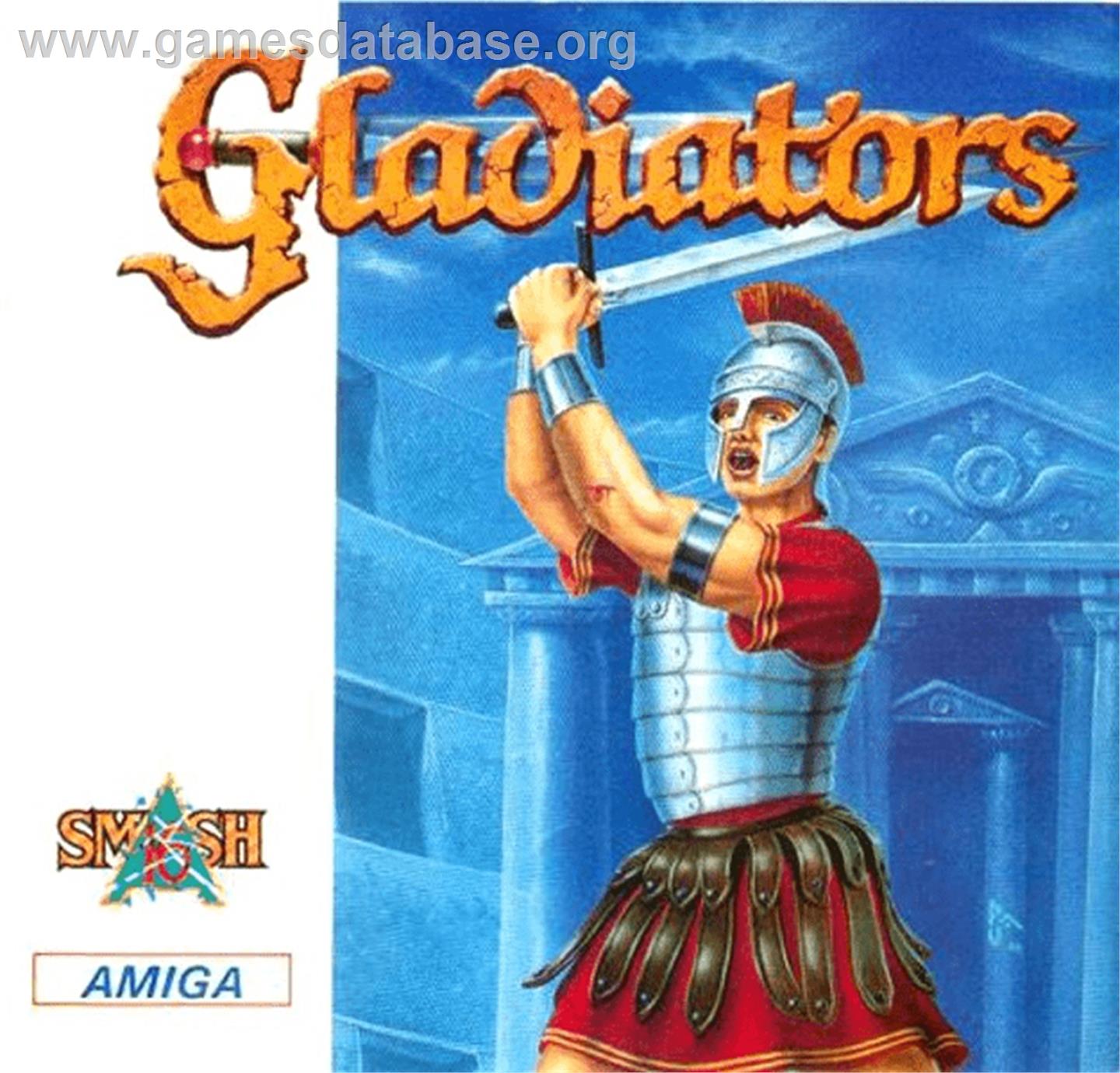 Gladiators - Commodore Amiga - Artwork - Box