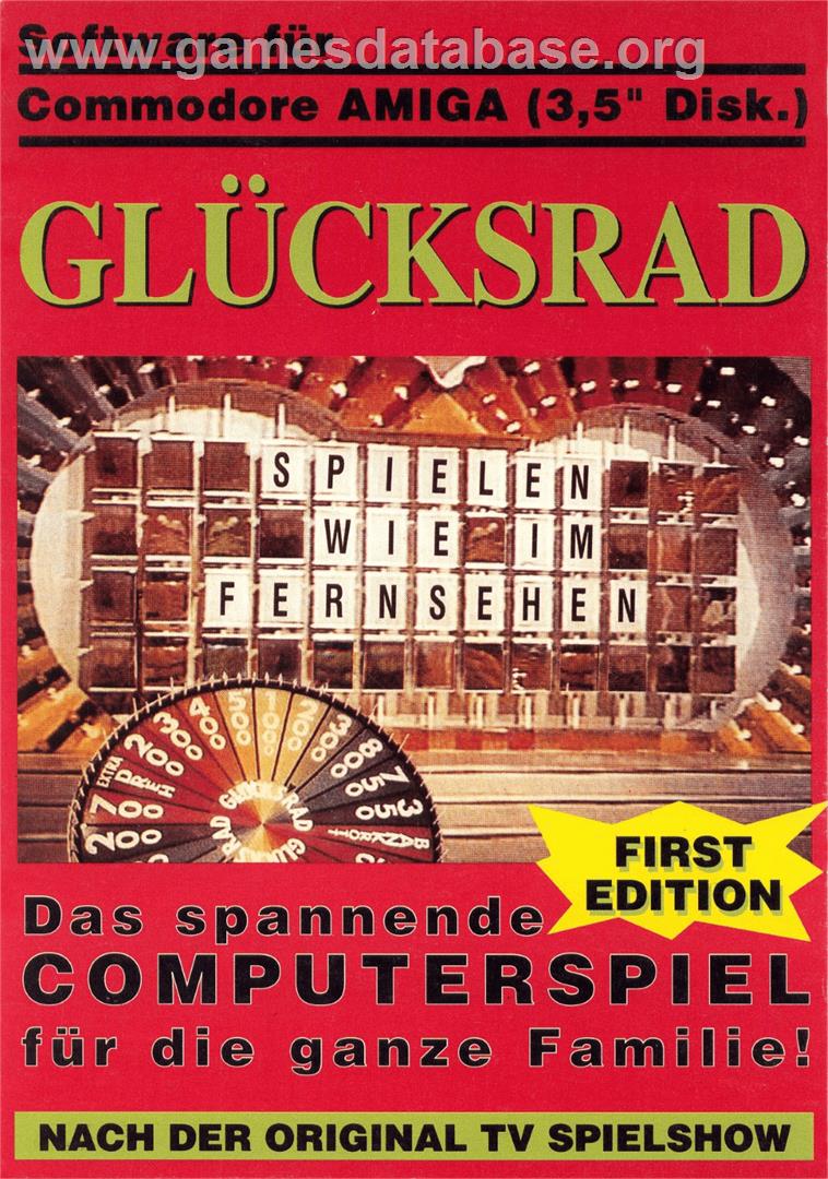 Glücksrad - Commodore Amiga - Artwork - Box
