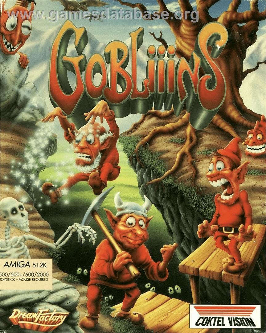 Gobliiins - Commodore Amiga - Artwork - Box