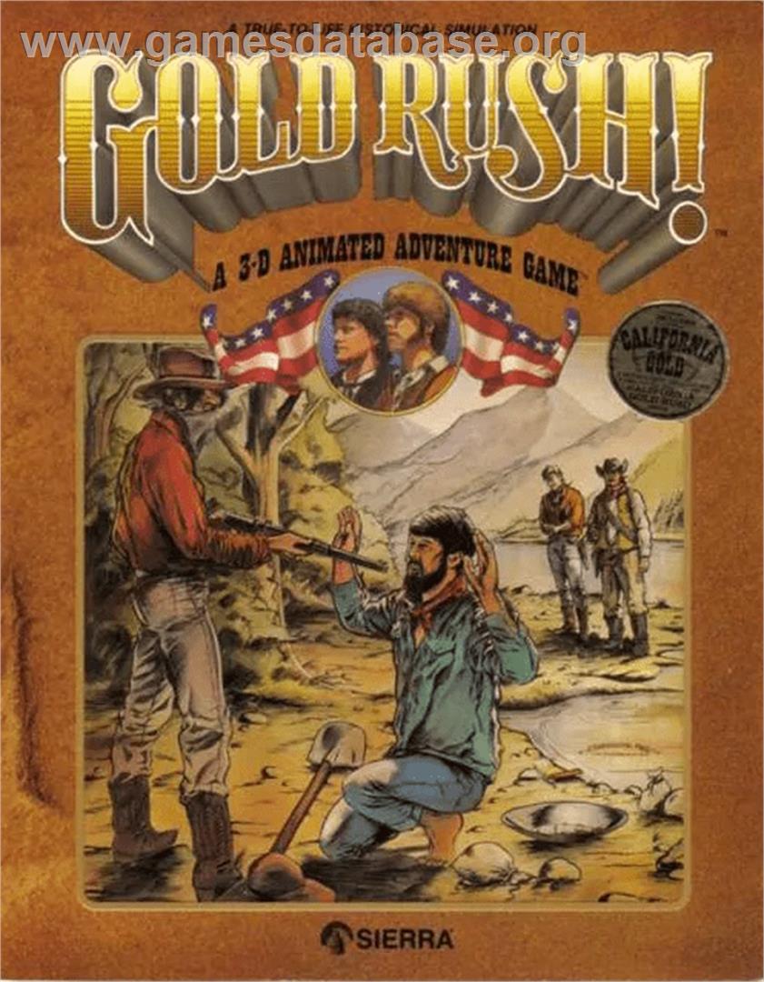 Gold Rush - Commodore Amiga - Artwork - Box