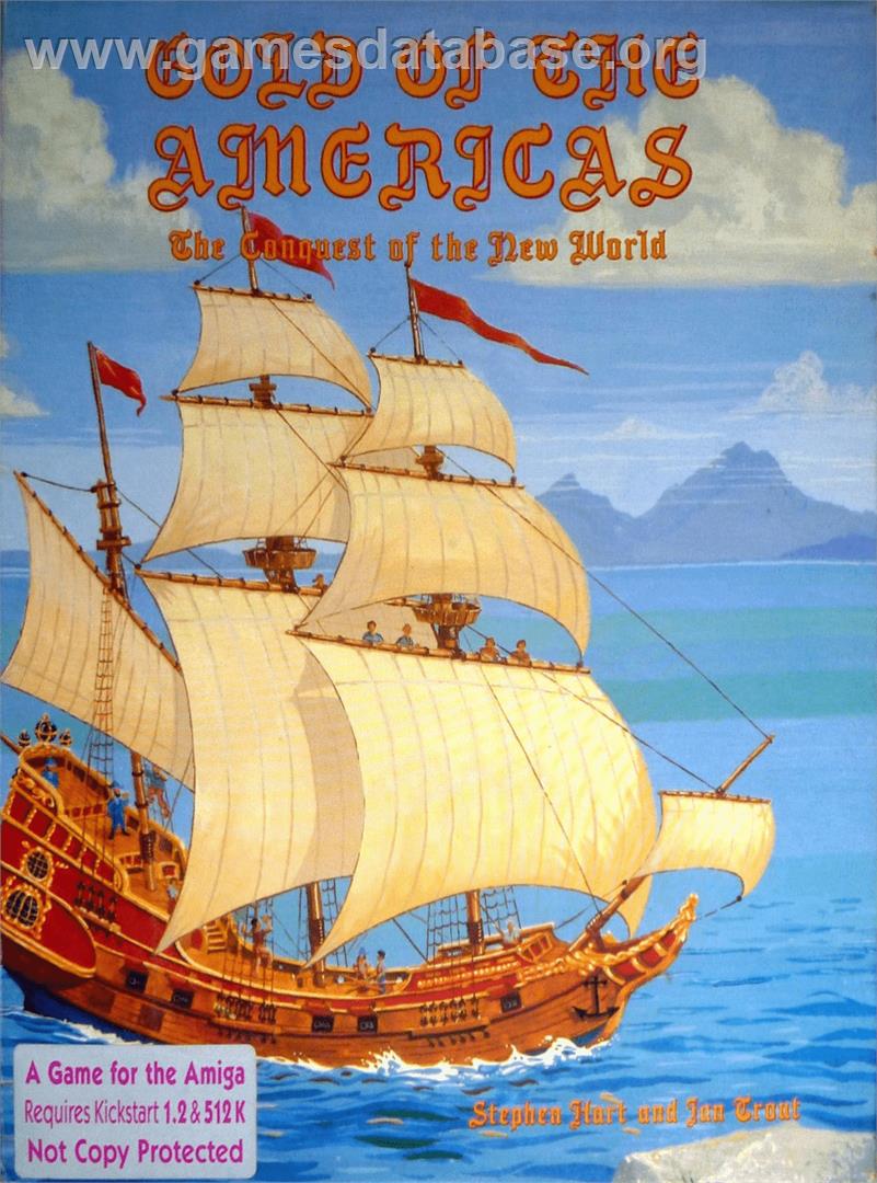 Gold of the Americas: The Conquest of the New World - Commodore Amiga - Artwork - Box