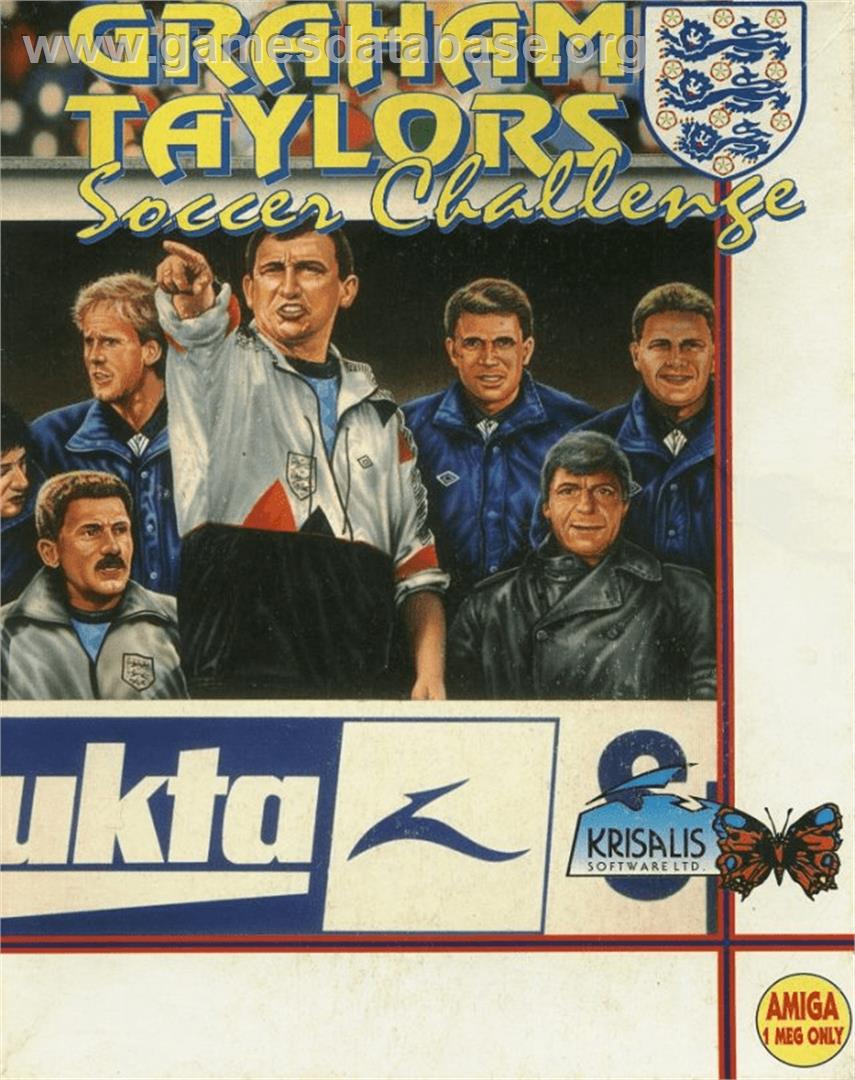 Graham Taylor's Soccer Challenge - Commodore Amiga - Artwork - Box