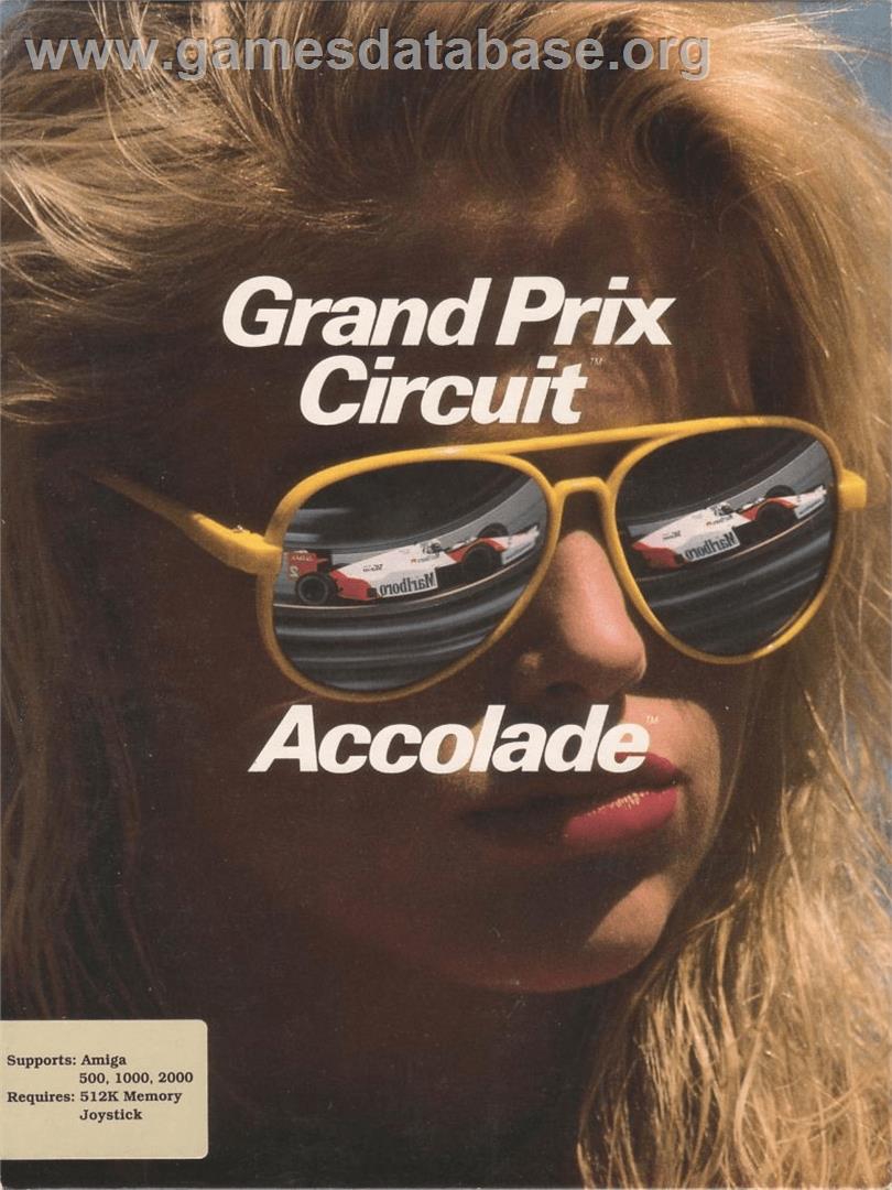 Grand Prix Circuit - Commodore Amiga - Artwork - Box