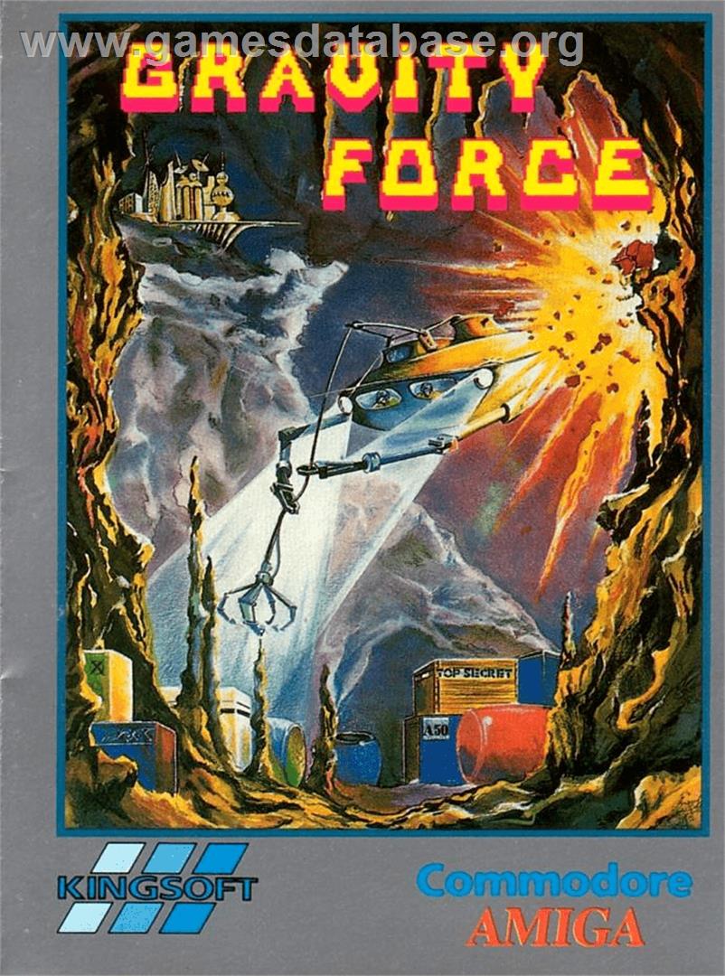 Gravity Force - Commodore Amiga - Artwork - Box