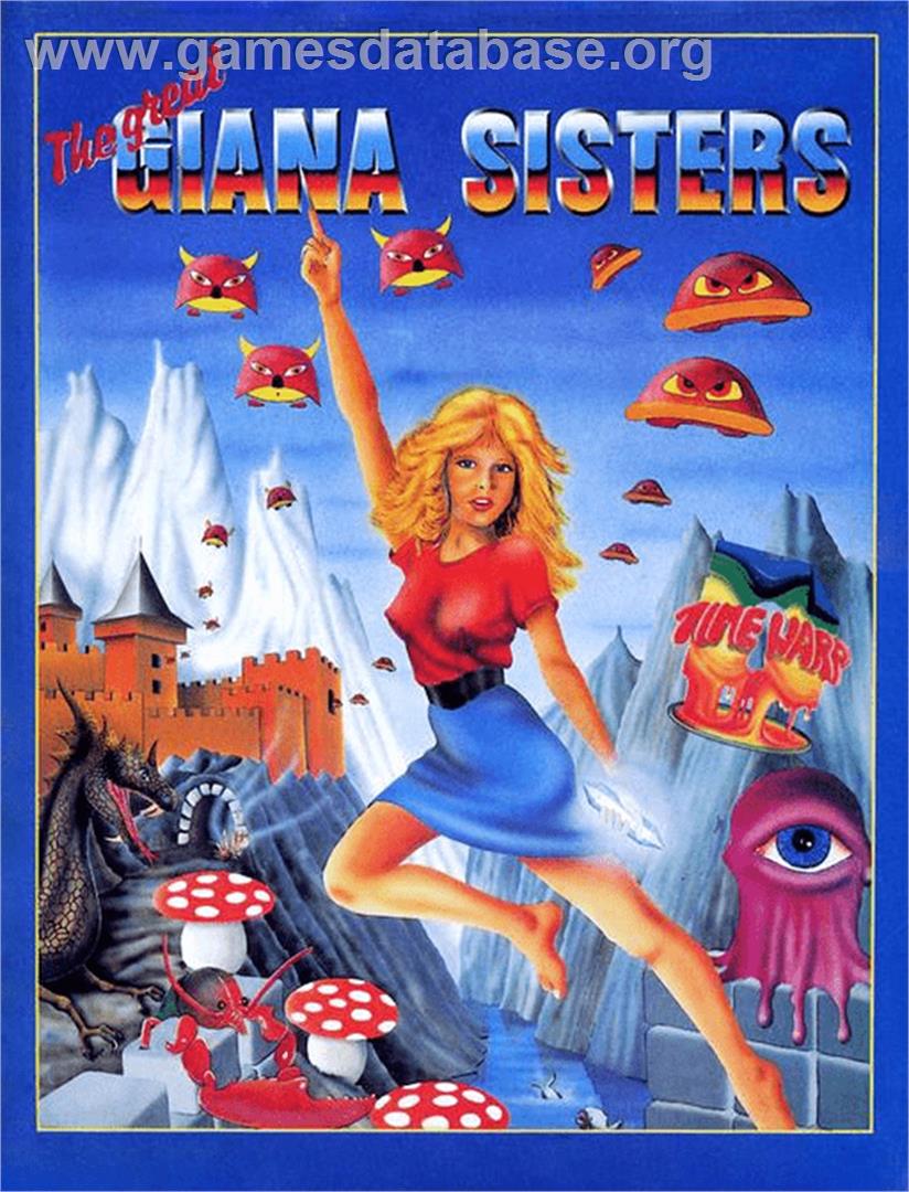 Great Giana Sisters - Commodore Amiga - Artwork - Box